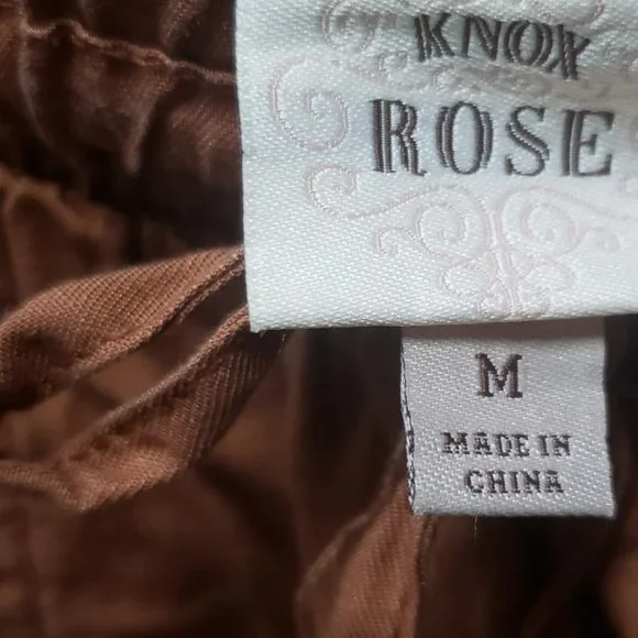 Knox Rose Women's Joggers in Brown - Picture 8 of 9